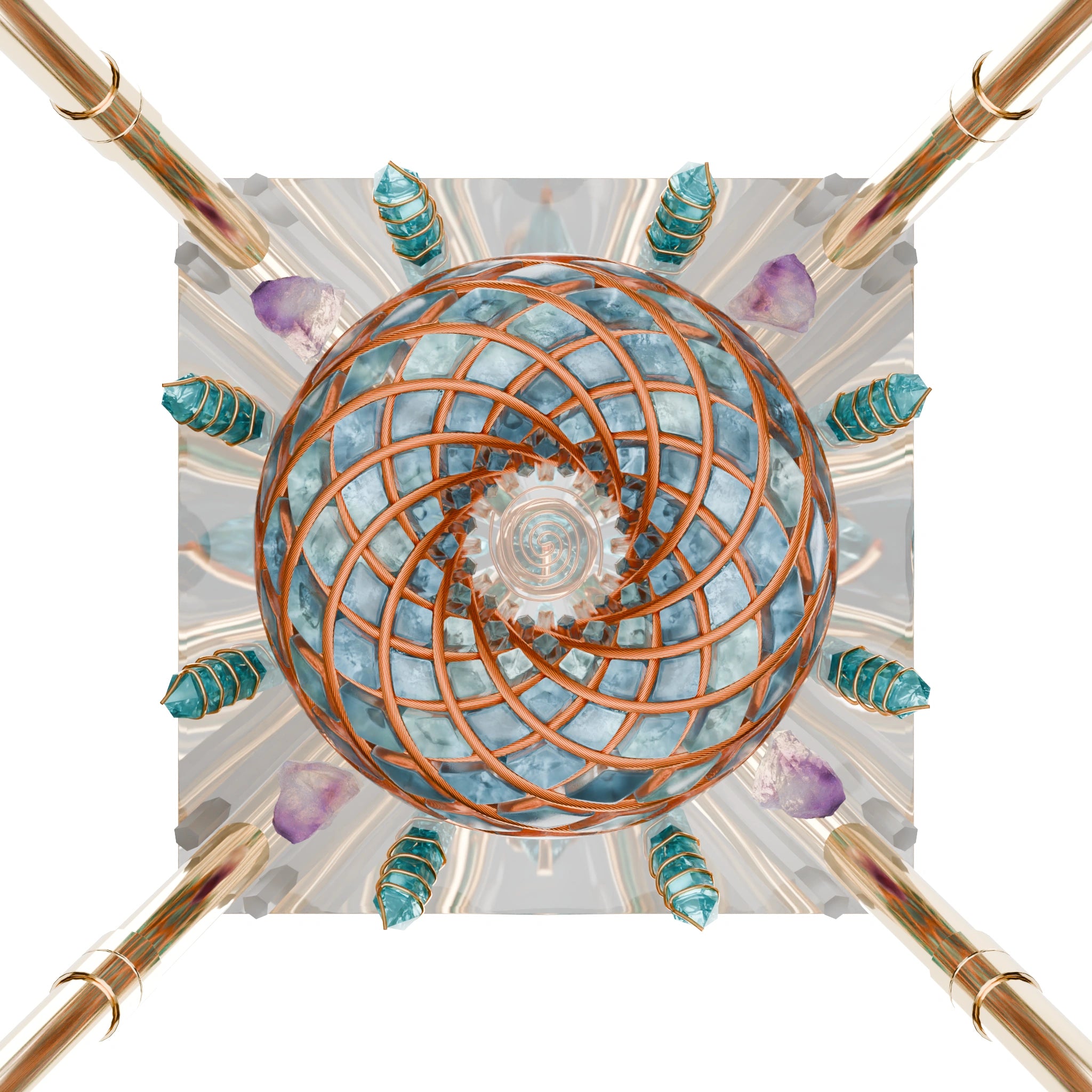 Aqua Superluminal – iPyramids i9 Nubian Quantum Vortex & Shield